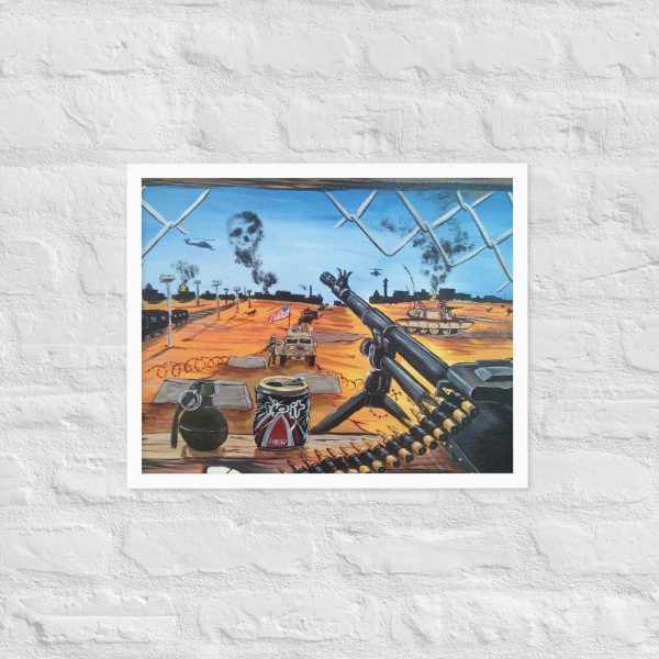Observation Post print. - Image 10