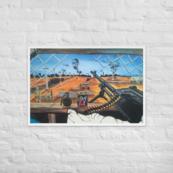 Observation Post print. - Image 13